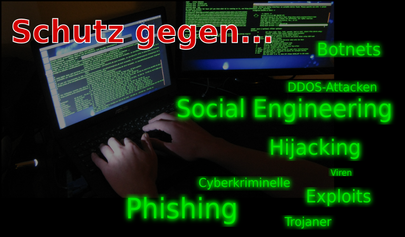 Schutz gegen....Trojaner,Expoits und Co. IT-Sicherheit by q.e.d.
