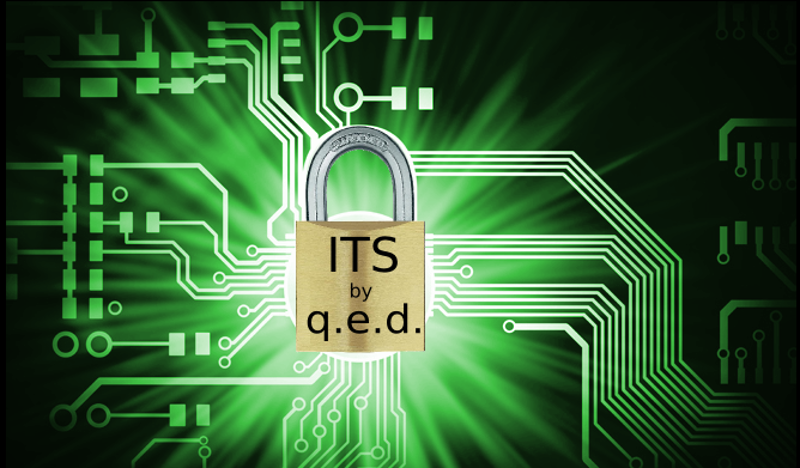 Startbild IT-Sicherheit by q.e.d.